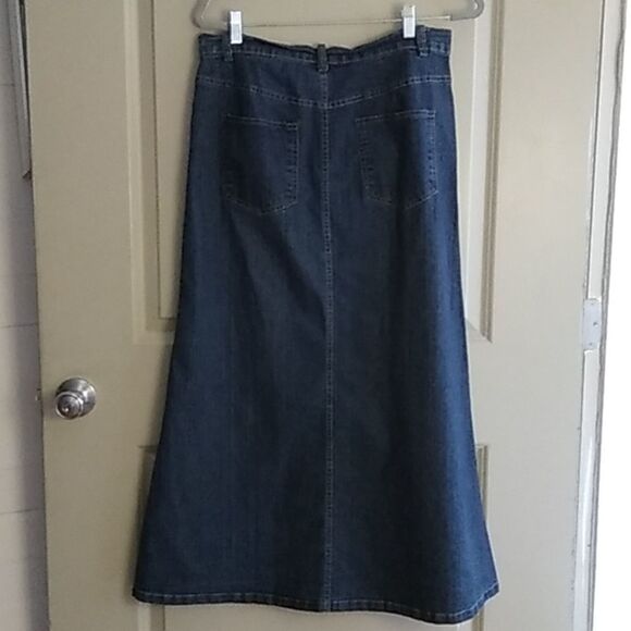 Cal fashion jean skirt sz 30 - Picture 3 of 3